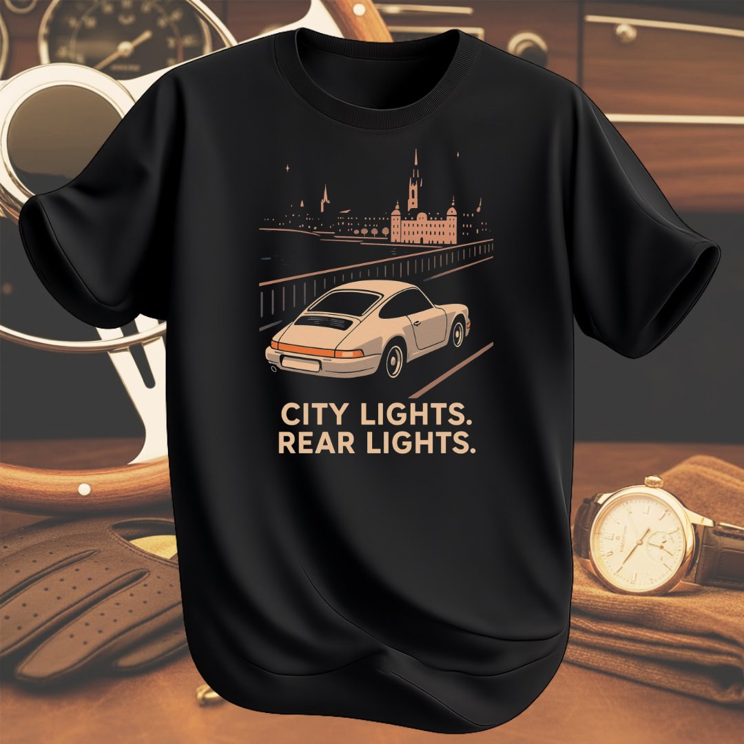 CITY LIGHTS. REAR LIGHTS