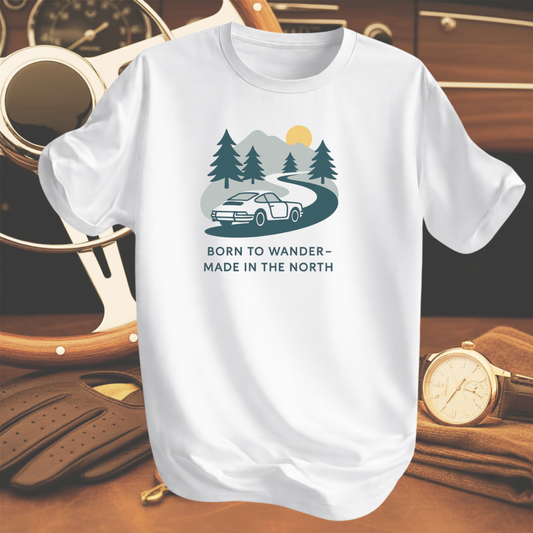 BORN TO WANDER. MADE IN THE NORTH